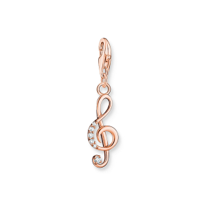 Thomas Sabo Charm Club Charm-Anhänger Notenschlüssel roségold 1899-416-14 bei Juwelier am Schloss in Schwetzingen Baden-Württemberg