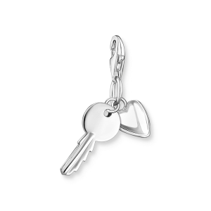 Thomas Sabo Charm Club Charm-Anhänger Schlüssel mit Herz silber 0349-001-12 bei Juwelier am Schloss in Schwetzingen Baden-Württemberg