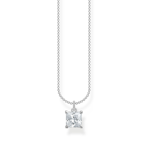 Thomas Sabo Charm Club Kette mit weißem Stein silber KE2156-051-14 bei Juwelier am Schloss in Schwetzingen Baden-Württemberg