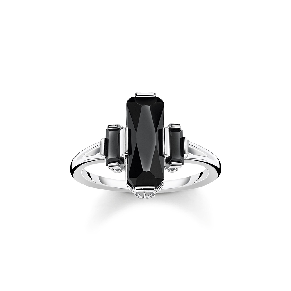 Thomas Sabo Sparkling Heitage Ring schwarze Steine TR2267-641-11 bei Juwelier am Schloss in Schwetzingen Baden-Württemberg