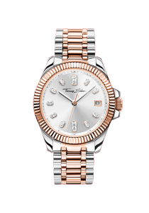 Thomas Sabo Bicolor Damenuhr Bicolor roségold silber WA0371-277-201 bei Juwelier am Schloss in Schwetzingen Baden-Württemberg