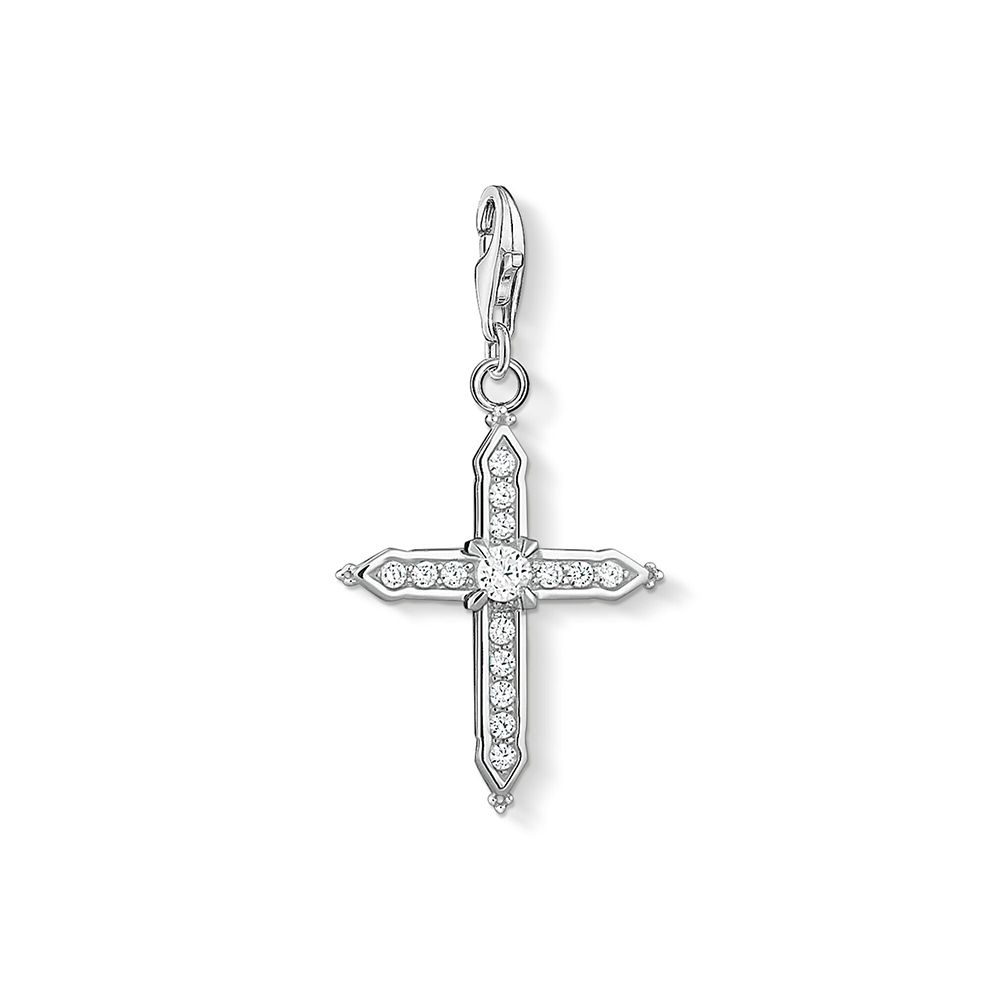 Thomas Sabo Charm Club Charm-Anhänger Kreuz silber 1732-051-14 bei Juwelier am Schloss in Schwetzingen Baden-Württemberg