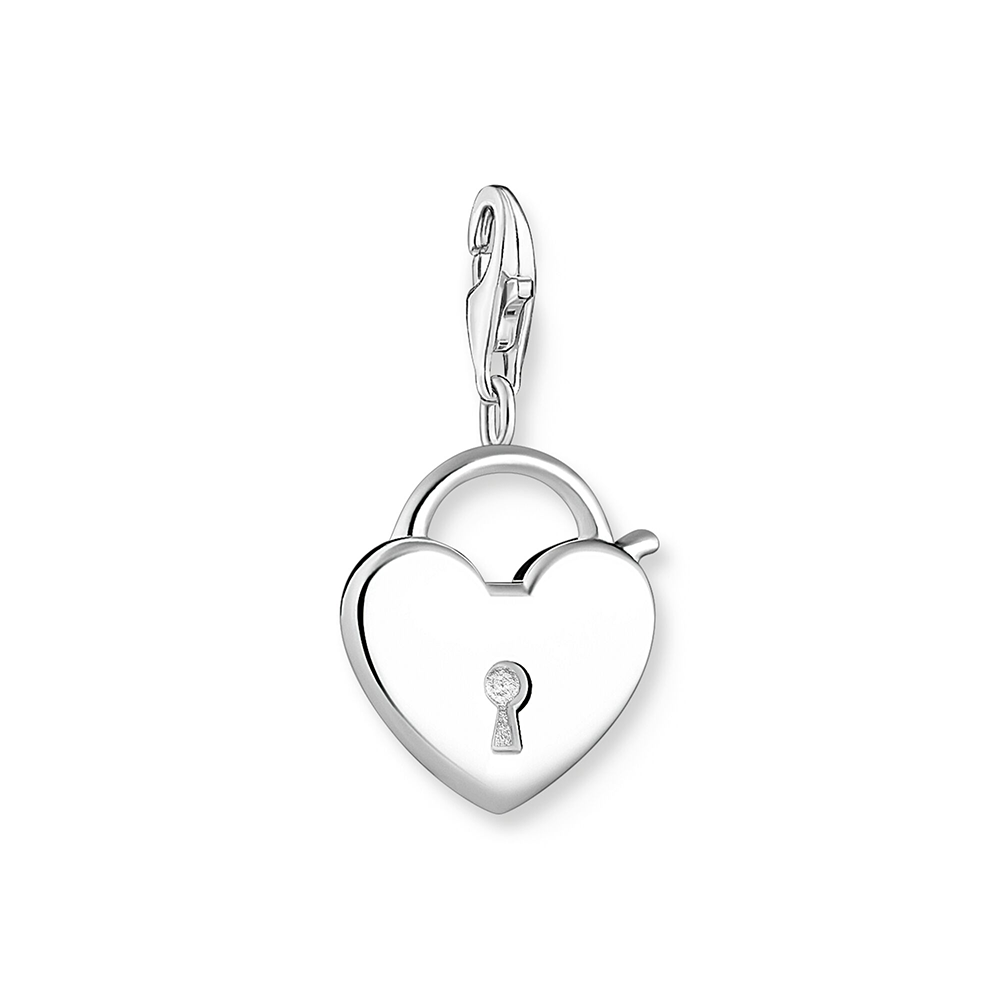 Thomas Sabo Charm Club Charm-Anhänger Schlossherz silber 0009-001-12 bei Juwelier am Schloss in Schwetzingen Baden-Württemberg