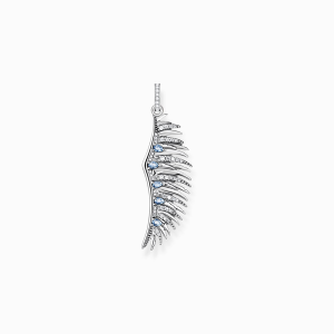 Thomas Sabo Rising Phoenix Anhänger Phönix-Flügel mit blauen Steinen silber PE938-644-1 bei Juwelier am Schloss in Schwetzingen Baden-Württemberg