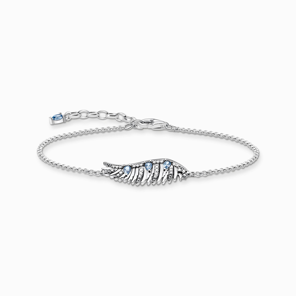 Thomas Sabo Rising Phoenix Armband Phönix-Flügel mit blauen Steinen silber A2070-644-1 bei Juwelier am Schloss in Schwetzingen Baden-Württemberg