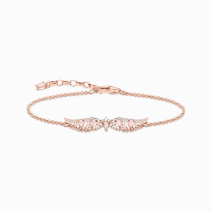 Thomas Sabo Rising Phoenix Armband Phönix-Flügel mit rosa Steinen roségold A2069-323-9 bei Juwelier am Schloss in Schwetzingen Baden-Württemberg