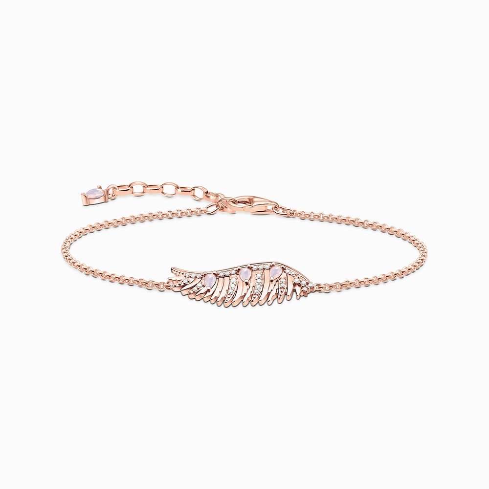 Thomas Sabo Rising Phoenix Armband Phönix-Flügel mit rosa Steinen roségold A2070-323-9 bei Juwelier am Schloss in Schwetzingen Baden-Württemberg