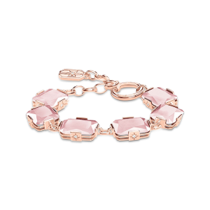 Thomas Sabo Sparkling Heitage Armband große rosa Steine A1911-417-9 bei Juwelier am Schloss in Schwetzingen Baden-Württemberg