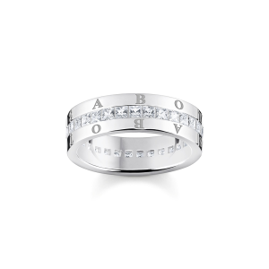 Thomas Sabo Sparkling Heitage Bandring weiße Steine Pavé silber TR2361-051-14 bei Juwelier am Schloss in Schwetzingen Baden-Württemberg