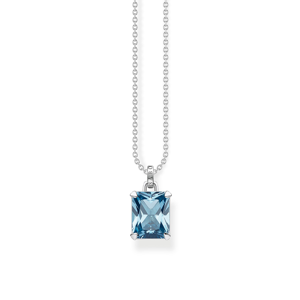 Thomas Sabo Sparkling Heitage Kette blauer Stein KE1964-009-1 bei Juwelier am Schloss in Schwetzingen Baden-Württemberg