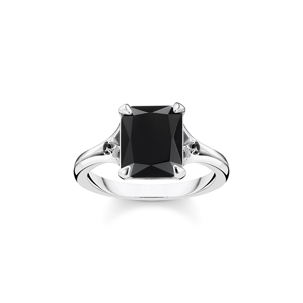 Thomas Sabo Sparkling Heitage Ring schwarzer Stein TR2297-641-11 bei Juwelier am Schloss in Schwetzingen Baden-Württemberg