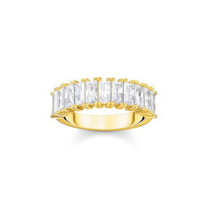 Thomas Sabo Sparkling Heitage Ring weiße Steine Pavé gold TR2366-414-14 bei Juwelier am Schloss in Schwetzingen Baden-Württemberg