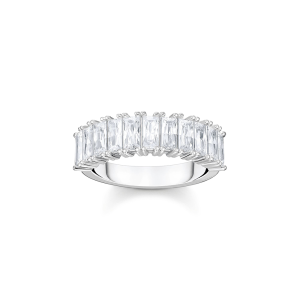 Thomas Sabo Sparkling Heitage Ring weiße Steine Pavé silber TR2366-051-14 bei Juwelier am Schloss in Schwetzingen Baden-Württemberg