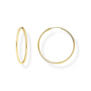 Thomas Sabo Essentials Creolen mittelgroß vergoldet CR728-413-39 bei Juwelier am Schloss in Schwetzingen Baden-Württemberg