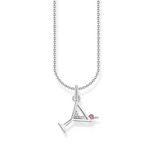 Thomas Sabo Essentials Kette mit Cocktail-Anhänger Silber KE2232-013-27 bei Juwelier am Schloss in Schwetzingen Baden-Württemberg