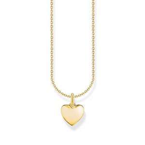 Thomas Sabo True Romance Kette mit Herz-Anhänger vergoldet KE2234-413-39 bei Juwelier am Schloss in Schwetzingen Baden-Württemberg