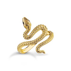 Thomas Sabo True Romance Schlangen-Ring Tempting Romance vergoldet TR2483-427-39 bei Juwelier am Schloss in Schwetzingen Baden-Württemberg