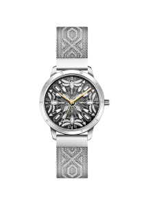Thomas Sabo Damenuhr mit 33 mm, Libellen und Steinen silberfarben WA0423-201-201 bei Juwelier am Schloss in Schwetzingen Baden-Württemberg