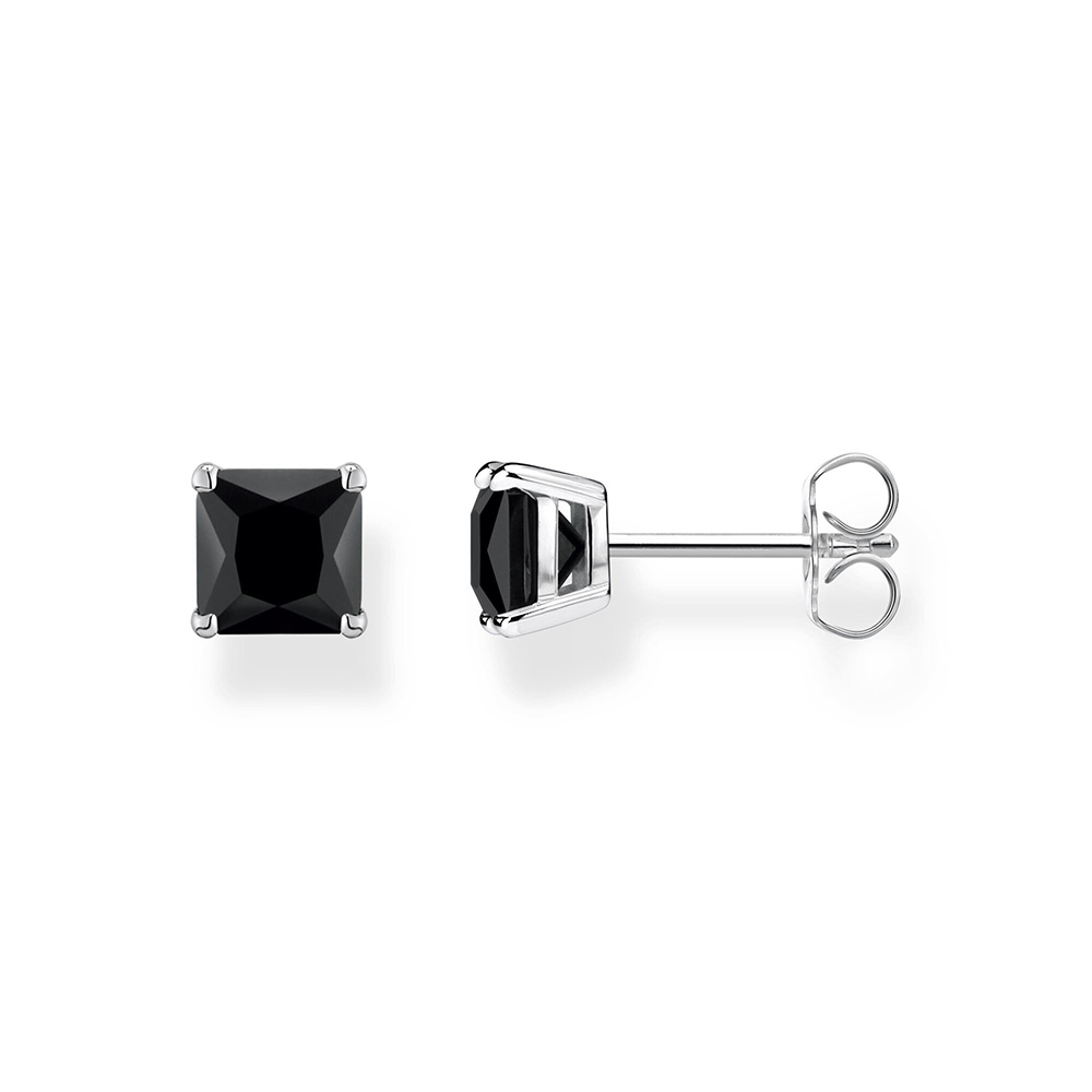 Thomas Sabo True Romance Ohrstecker mit schwarzem Stein Silber H2174-024-11 bei Juwelier am Schloss in Schwetzingen Baden-Württemberg