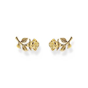 Thomas Sabo True Romance Ohrstecker Rose Roses Romance vergoldet H2314-413-39 bei Juwelier am Schloss in Schwetzingen Baden-Württemberg