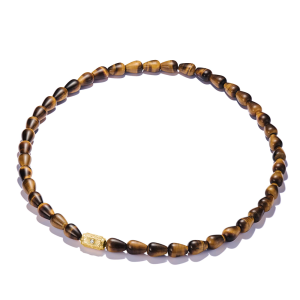 Thomas Sabo Elyndra Kette Tigeraugen Beads Elyndra 18k Vergoldung KE2338-075-16 bei Juwelier am Schloss in Schwetzingen Baden-Württemberg