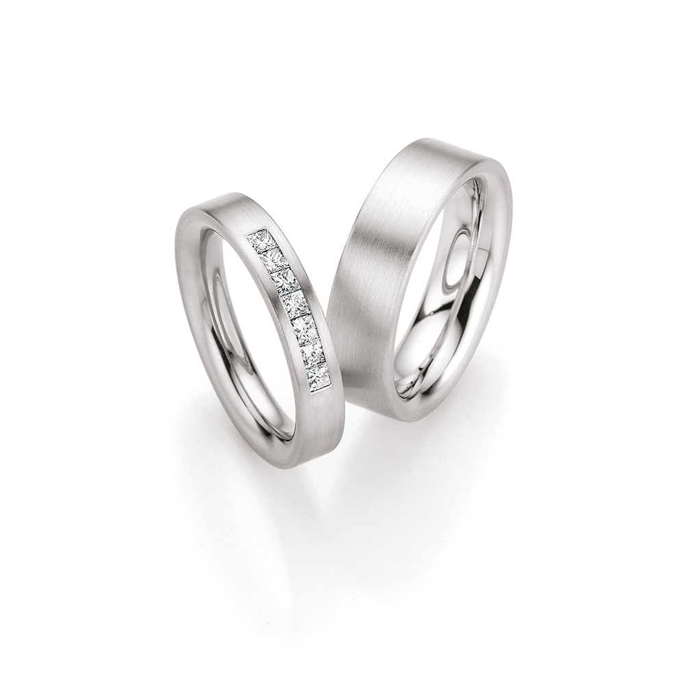 Fischer Trauringe Classics Trauringe Vertrautheit 71-00520-040 bei Juwelier am Schloss in Schwetzingen Baden-Württemberg