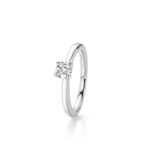 Fischer Trauringe Diamantringe Verlobungsring Herz über Kopf 49-02061-040 bei Juwelier am Schloss in Schwetzingen Baden-Württemberg