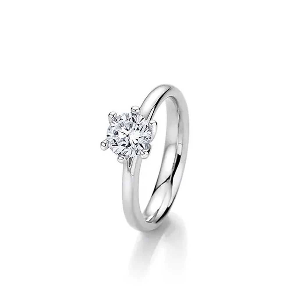 Fischer Trauringe Diamantringe Verlobungsring Im Einklang 39-02100-034 bei Juwelier am Schloss in Schwetzingen Baden-Württemberg