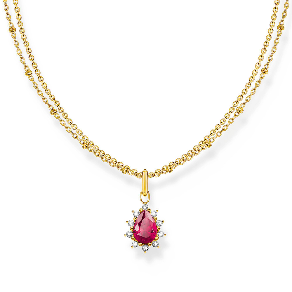 Thomas Sabo True Romance Kette mit Anhänger Vintage Romance vergoldet KE2294-995-10 bei Juwelier am Schloss in Schwetzingen Baden-Württemberg