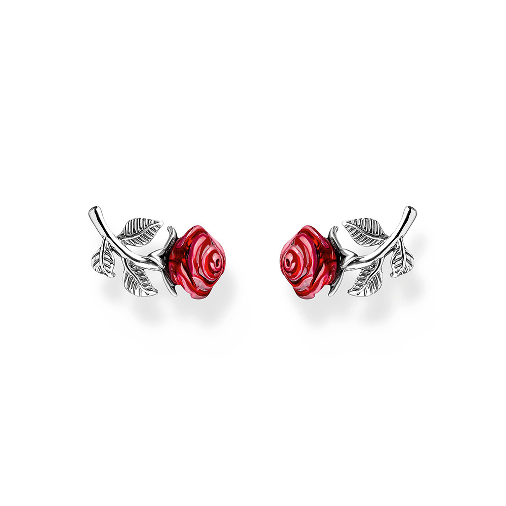 Thomas Sabo True Romance Ohrstecker Rose Roses Romance Silber H2314-664-10 bei Juwelier am Schloss in Schwetzingen Baden-Württemberg