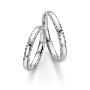 Fischer Trauringe Classics Trauringe Berührung 38-07668-028 bei Juwelier am Schloss in Schwetzingen Baden-Württemberg