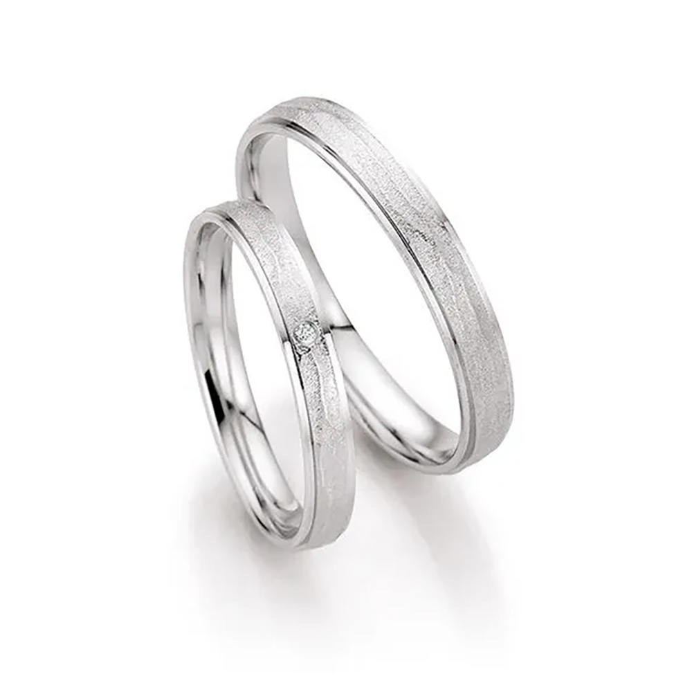 Fischer Trauringe Design Trauringe Anbeginn 38-39270-030-035 bei Juwelier am Schloss in Schwetzingen Baden-Württemberg