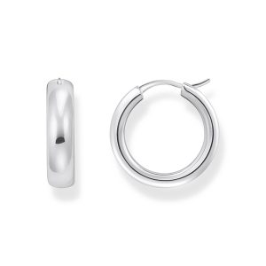 Thomas Sabo Bold Elegance Creolen Chunky-Design Silber CR746-001-21 bei Juwelier am Schloss in Schwetzingen Baden-Württemberg