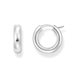 Thomas Sabo Bold Elegance Creolen Chunky-Design Silber CR747-001-21 bei Juwelier am Schloss in Schwetzingen Baden-Württemberg