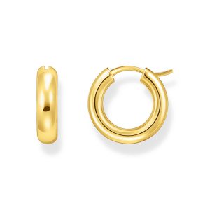 Thomas Sabo Bold Elegance Creolen Chunky-Design vergoldet CR747-413-39 bei Juwelier am Schloss in Schwetzingen Baden-Württemberg