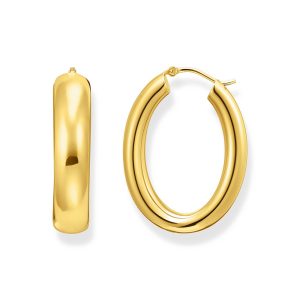 Thomas Sabo Bold Elegance Creolen Chunky vergoldet CR739-413-39 bei Juwelier am Schloss in Schwetzingen Baden-Württemberg