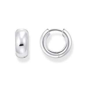 Thomas Sabo Bold Elegance Creolen Mini-Chunky-Form Silber CR741-001-21 bei Juwelier am Schloss in Schwetzingen Baden-Württemberg