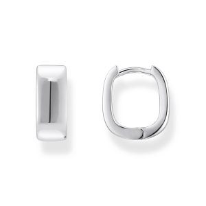 Thomas Sabo Bold Elegance Creolen mit eckiger Form Silber CR743-001-21 bei Juwelier am Schloss in Schwetzingen Baden-Württemberg