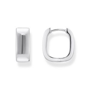 Thomas Sabo Bold Elegance Creolen mit eckiger Form Silber CR744-001-21 bei Juwelier am Schloss in Schwetzingen Baden-Württemberg