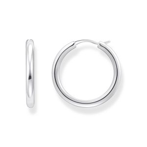 Thomas Sabo Bold Elegance Creolen mit klassisch-elegantem Design Silber CR745-001-21 bei Juwelier am Schloss in Schwetzingen Baden-Württemberg