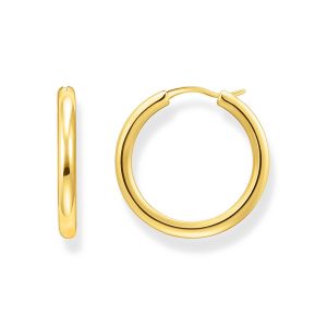 Thomas Sabo Bold Elegance Creolen mit klassisch-elegantem Design vergoldet CR745-413-39 bei Juwelier am Schloss in Schwetzingen Baden-Württemberg