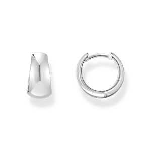 Thomas Sabo Bold Elegance Creolen Trapezform Silber CR740-001-21 bei Juwelier am Schloss in Schwetzingen Baden-Württemberg