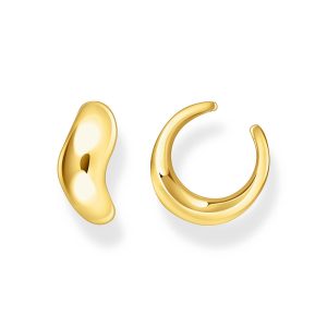 Thomas Sabo Bold Elegance Earcuff in geschwungener Form vergoldet EC0030-413-39 bei Juwelier am Schloss in Schwetzingen Baden-Württemberg