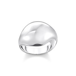 Thomas Sabo Bold Elegance Ring in organischer Tropfenform Silber TR2470-001-21 bei Juwelier am Schloss in Schwetzingen Baden-Württemberg
