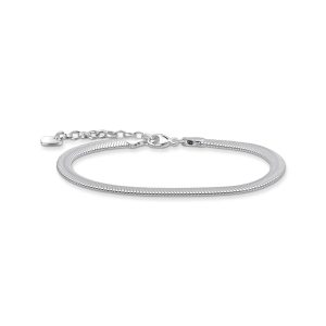 Thomas Sabo Bold Elegance Schlangenarmband lang Silber A2169-001-21 bei Juwelier am Schloss in Schwetzingen Baden-Württemberg