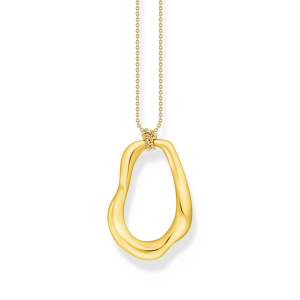 Thomas Sabo Kette mit Anhänger Natural Beauty vergoldet KE2319-413-39 bei Juwelier am Schloss in Schwetzingen Baden-Württemberg