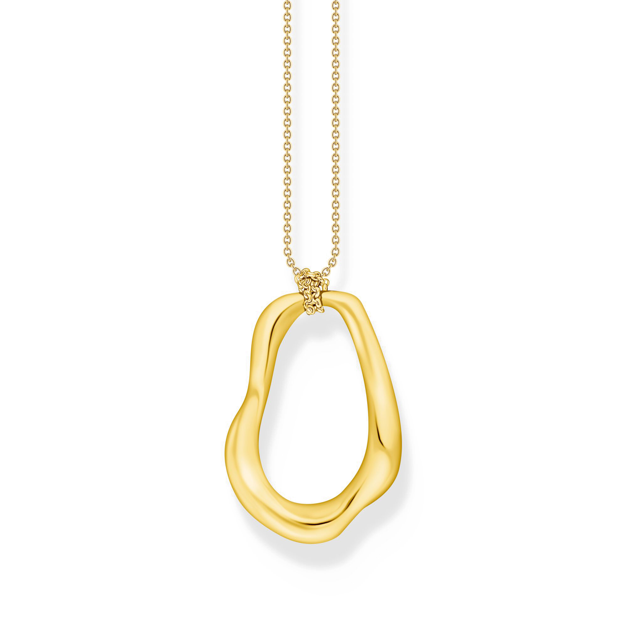 Thomas Sabo Kette mit Anhänger Natural Beauty vergoldet KE2319-413-39 bei Juwelier am Schloss in Schwetzingen Baden-Württemberg