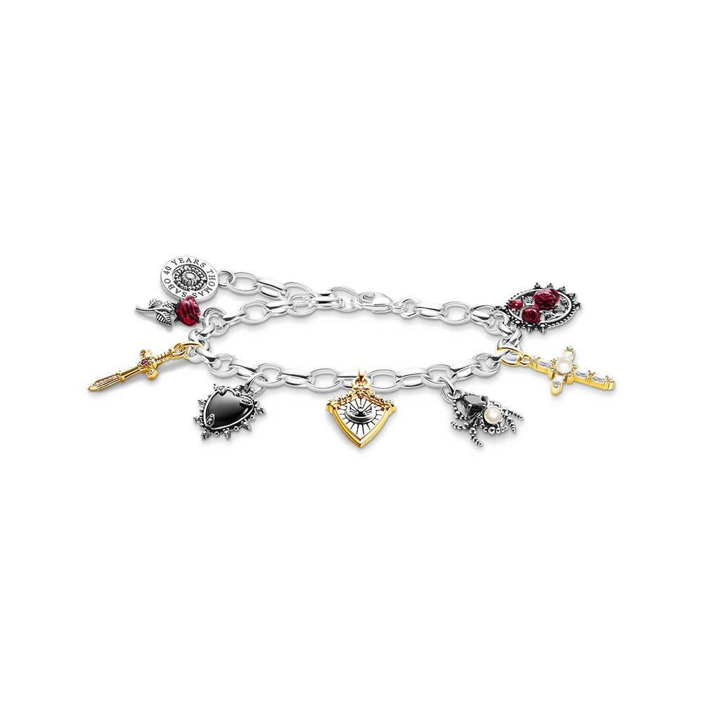 Thomas Sabo True Romance Armband mit Anhängern True Romance Silber A2174-167-7 bei Juwelier am Schloss in Schwetzingen Baden-Württemberg