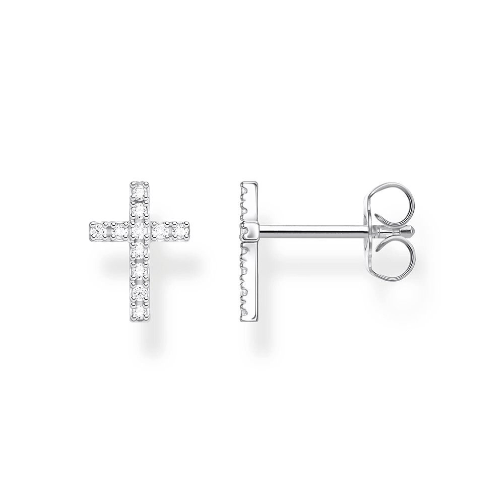 Thomas Sabo True Romance Einzel Ohrstecker Kreuz H2131-051-14 bei Juwelier am Schloss in Schwetzingen Baden-Württemberg