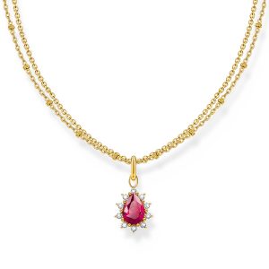 Thomas Sabo True Romance Kette mit Anhänger Vintage Romance vergoldet KE2294-995-10 bei Juwelier am Schloss in Schwetzingen Baden-Württemberg